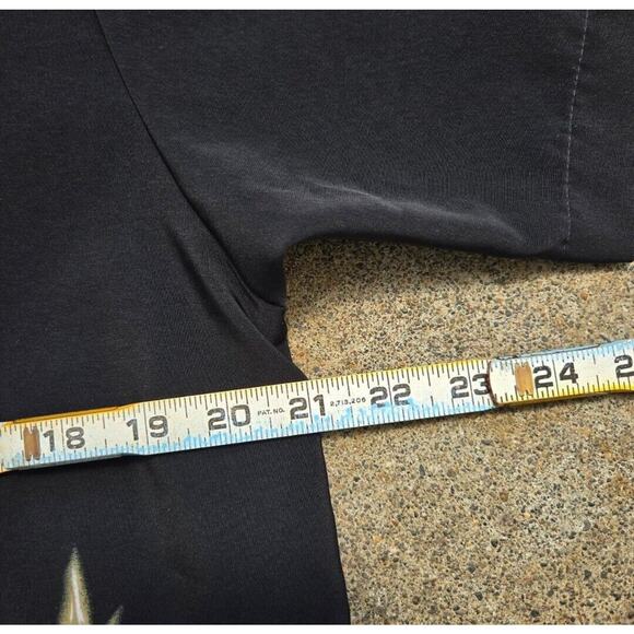 Y2k Emergency Exit Button Up Dragon Flame Barbwire Shirt Mens Size S Cyber - Picture 5 of 6